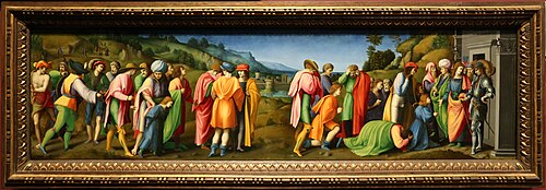 Joseph Pardons his Brothers, 1515, Francesco Ubertini dit Le Bacc