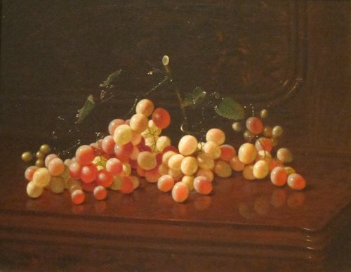 Still Life with Grapes, 1879, Edward Edmondson