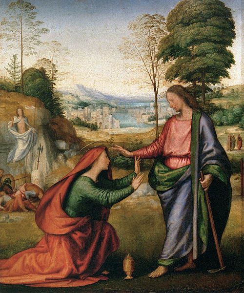 Le Christ apparaissant à sainte Madeleine, 1506, Fra Bartolomeo