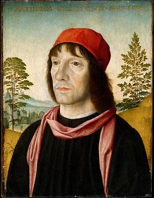 Portrait d'homme, 1507, Fra Bartolomeo