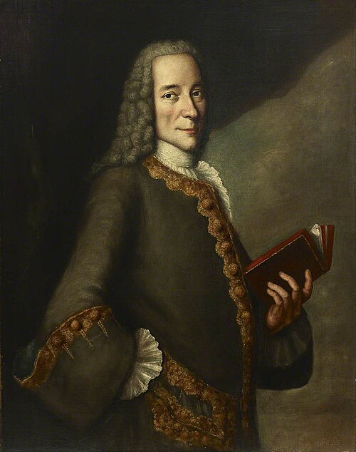 'Voltaire' (François-Marie Arouet) (1694–1778), , Theodore Gardelle