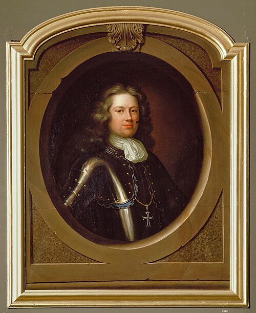 Portrait of Willem van Wassenaer van Duivenvoorde (1670-1719), 1723, Theodorus Netscher