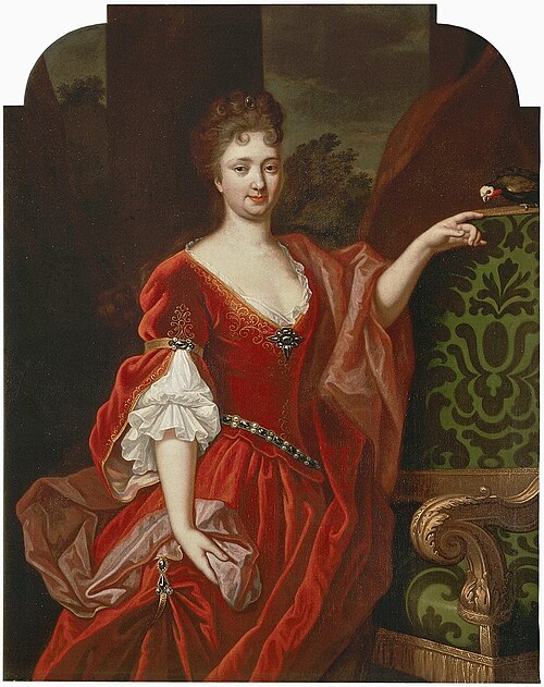 Portrait of Anna Margaretha Bentinck (1683-1763), 1705, Theodorus Netscher
