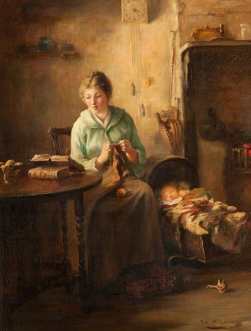 A Time of Leisure, 1896, Thomas McEwan