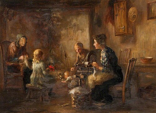 A Shetland Ingle, , Thomas McEwan