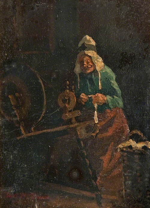 At the Spinning Wheel, , Thomas McEwan