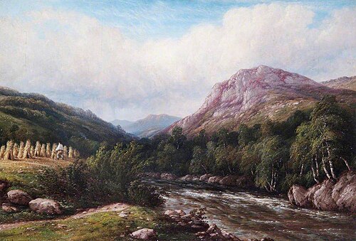 On the River Mawddach, 1862, Thomas Baker