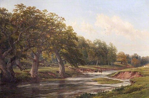 Stoneleigh Park, Warwickshire, 1863, Thomas Baker