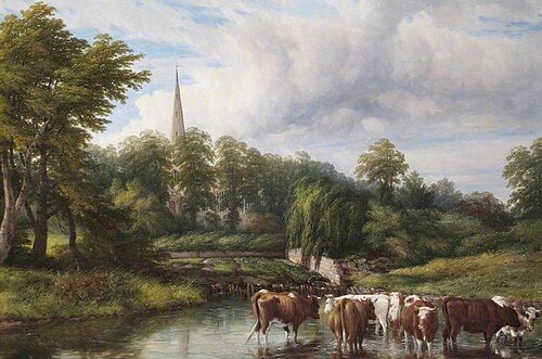 Stratford-upon-Avon, Warwickshire, 1864, Thomas Baker