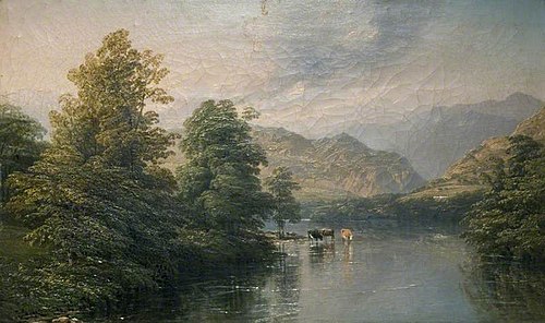 Ullswater From Pooley Bridge, 1847, Thomas Baker