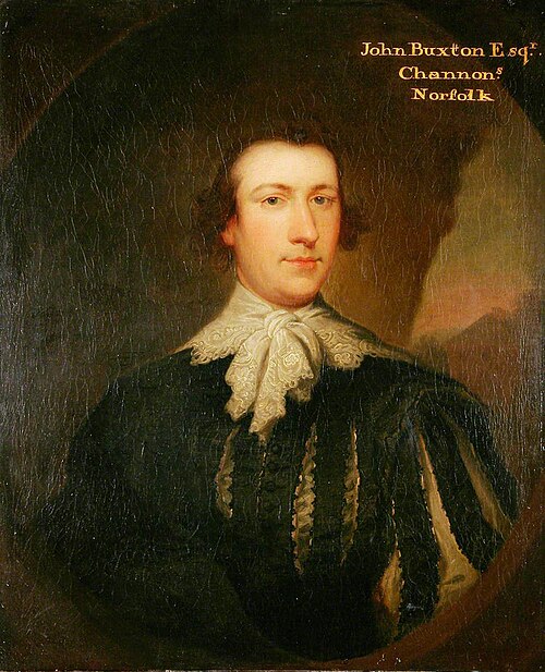 John Buxton of Channonz (1717–1782), 1750, Thomas Bardwell