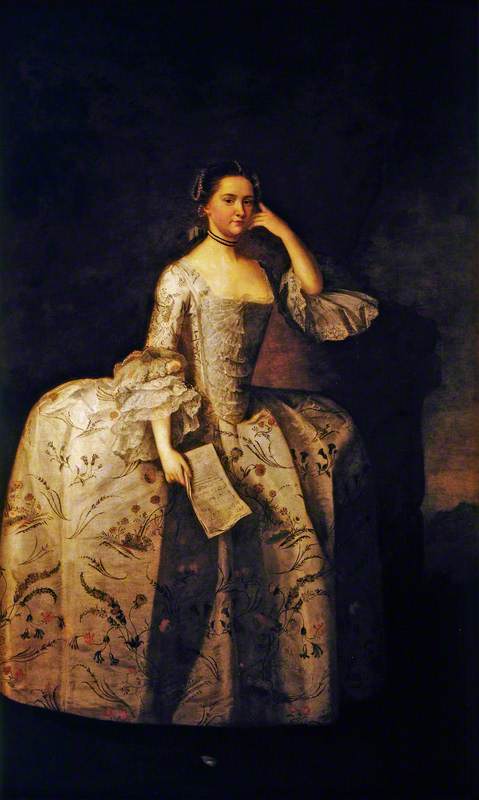 Portrait of a Lady of the Arcedeckne Family, 1750, Thomas Bardwell