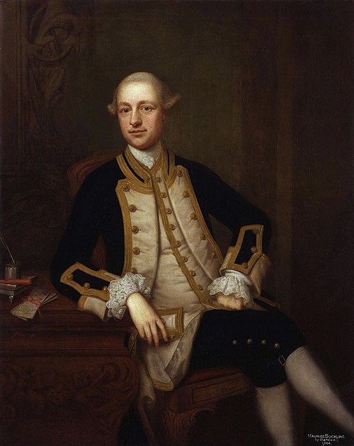 Maurice Suckling, 1764, Thomas Bardwell