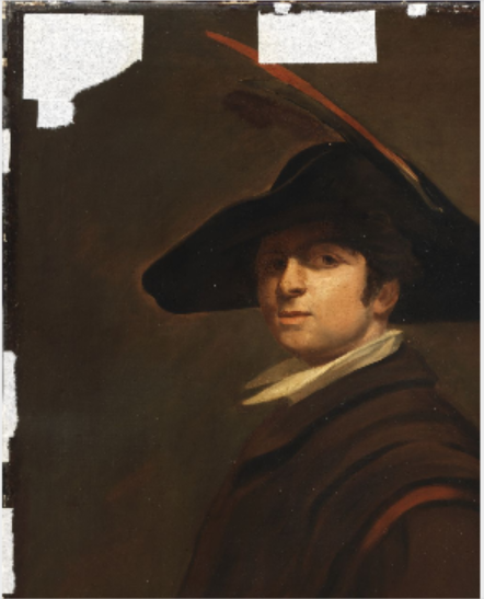 Self-Portrait in Fancy Dress, , Thomas Bridgford