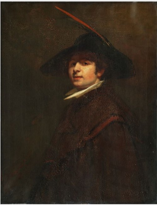 'The Masquerader' (A Self-Portrait), , Thomas Bridgford