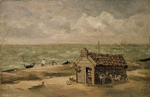 A Fisherman's Hut by the Sea, , Thomas Churchyard