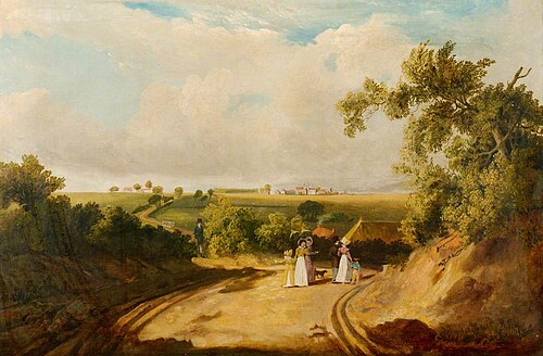 Stratford Valley from Gun Hill, , Thomas Churchyard