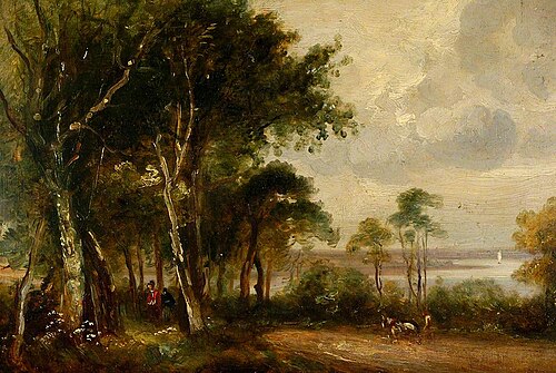 River Deben below Kyson Point, Suffolk, , Thomas Churchyard