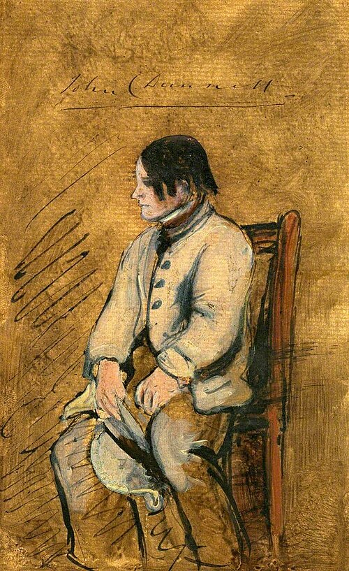 Sketch of John Dunnett, , Thomas Churchyard