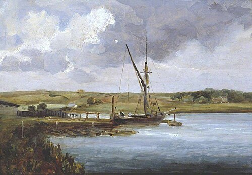 View on the Deben, , Thomas Churchyard