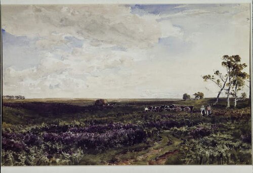 The Road Across the Moor, , Thomas Collier