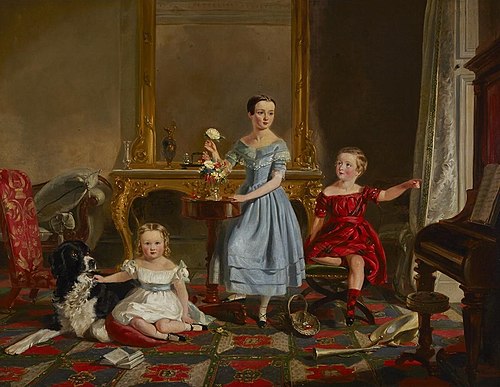 The Grandchildren of the Duke of Wellington, , Thomas Crane