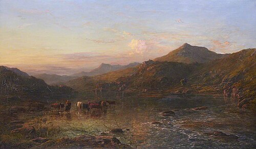 Moel Siabod, Welsh Landscape, , Thomas Danby