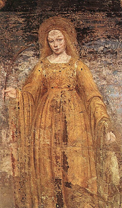 St Catherine of Alexandria, 1495, Ambrogio Borgognone