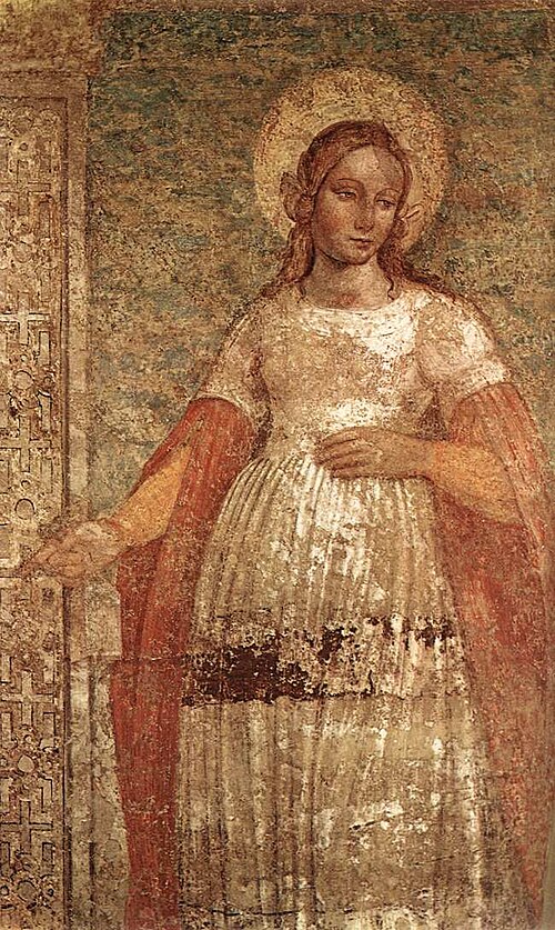 St Agnes, 1495, Ambrogio Borgognone