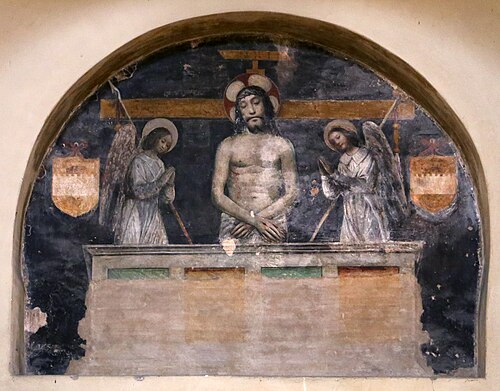Pietà, , Ambrogio Borgognone