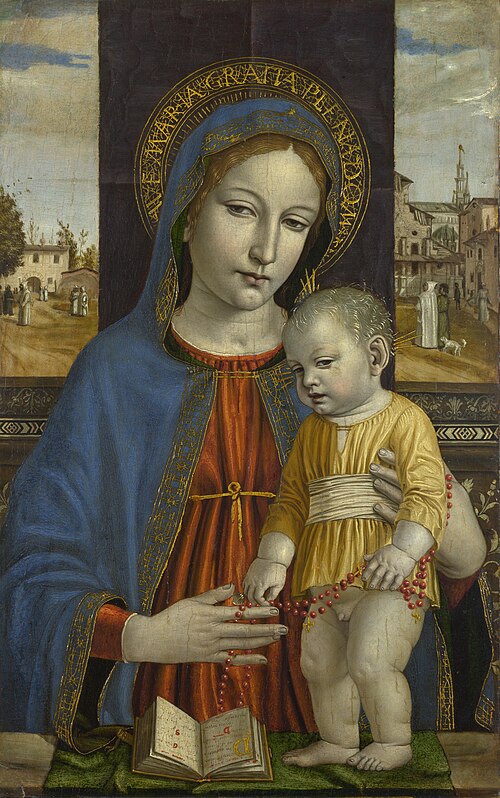 Vierge à l'Enfant, 1488, Ambrogio Borgognone