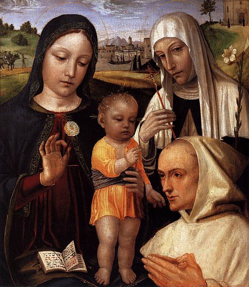 La Vierge des Chartreux, 1488, Ambrogio Borgognone
