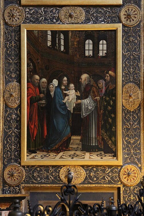 Presentazione di Gesù al Tempio, , Ambrogio Borgognone