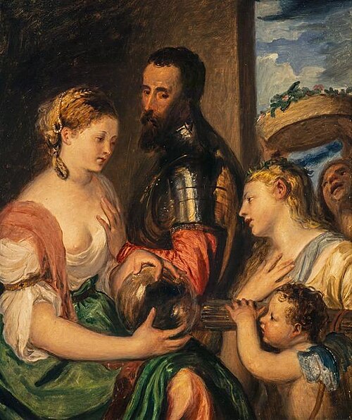 'Allegory of the Marques del Vasto' (after Titian), , Thomas Duncan