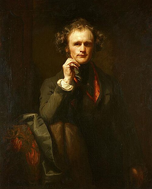 Autoportrait, 1844, Thomas Duncan