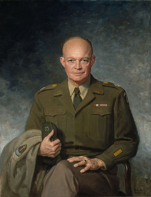 Dwight D. Eisenhower, 1947, Thomas E. Stephens