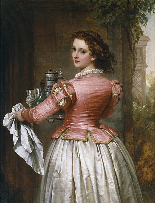 Anne Page, 1862, Thomas Francis Dicksee