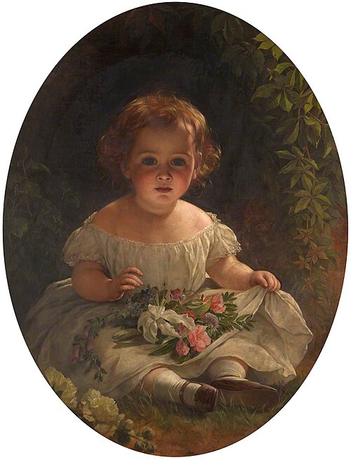 Little Florist, , Thomas Francis Dicksee