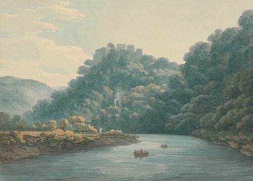 Goodrich Castle on the Wye, 1785, Thomas Hearne