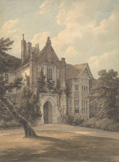 The Lecture House, Watford, 1807, Thomas Hearne
