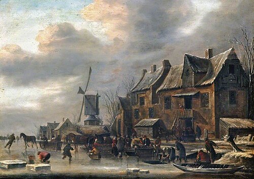 Winter Scene, 1669, Thomas Heeremans