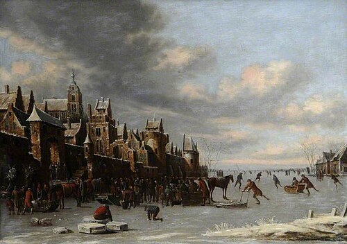 Winter Landscape, 1691, Thomas Heeremans