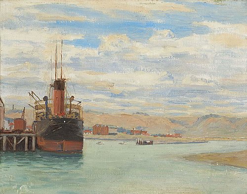 Castlecliff Wharf, , Thomas Holloway