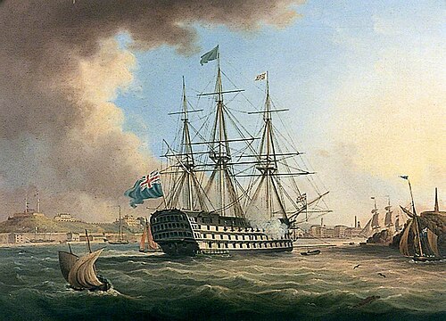 The 'San Josef', 1833, Thomas Lyde Hornbrook