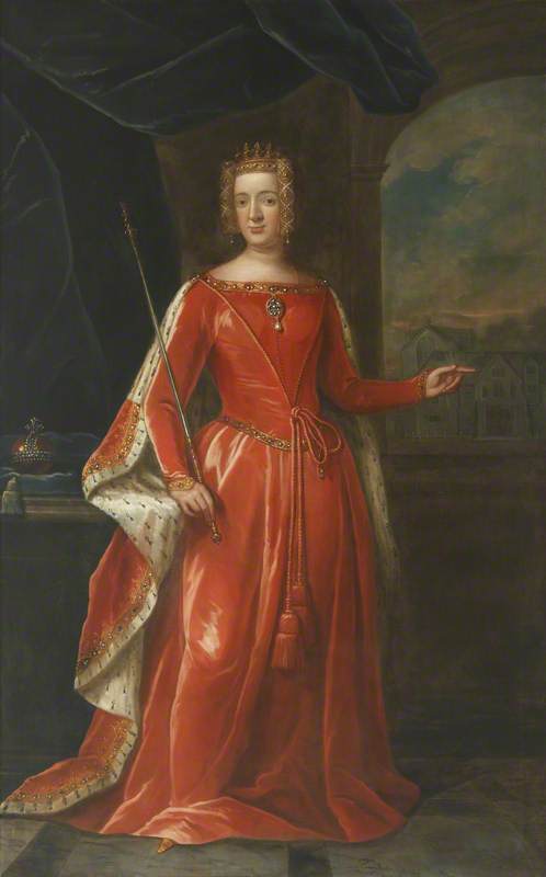 Philippa (1314?–1369), Queen Consort of Edward III, 1710, Thomas Murray