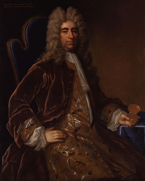 James Craggs the Elder, 1710, Thomas Murray