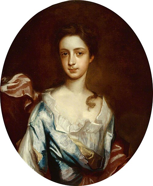 Lady Mary Booth, later Countess of Stamford (1704-1772), 1717, Thomas Murray