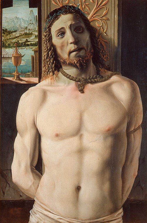 Christ à la colonne, 1487, Bramante