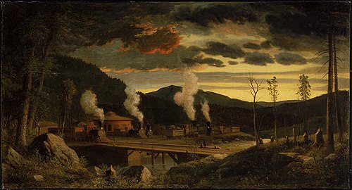 Opening of the Wilderness, 1858, Thomas Prichard Rossiter
