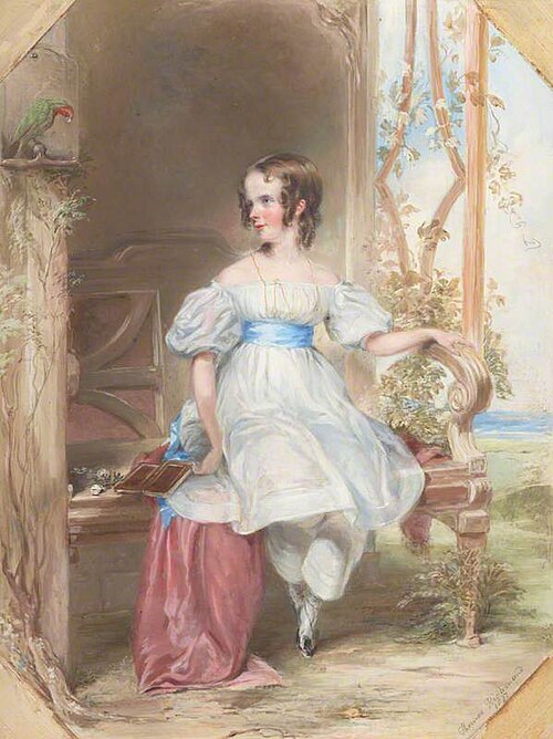 Ella Campbell, Daughter of the Reverend Alexander Campbell, 1837, Thomas, the younger Richmond